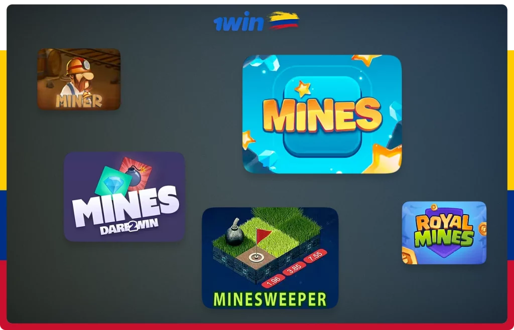 Juegos de Minas en 1Win